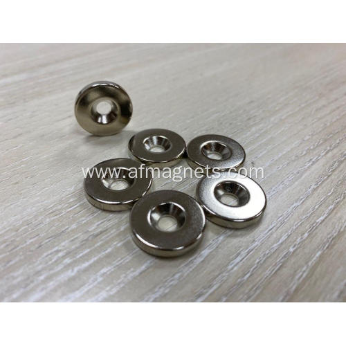 Neodymium Countersunk Ring Magnets